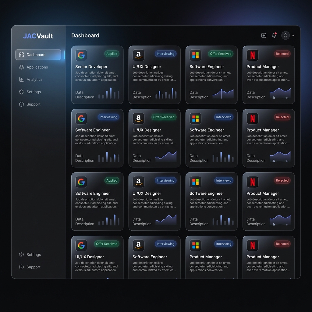 JACVault Dashboard